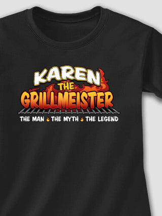 Grillmeister : Adult Ladies Fitted T-Shirt