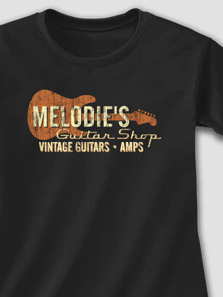Guitar Shop : Adult Ladies Fitted T-Shirt