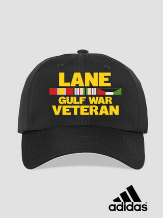 Gulf War Veteran : Embroidered Adidas&reg; Hats