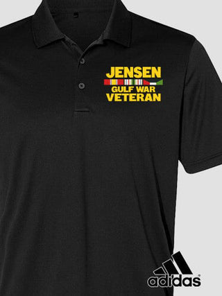 Gulf War Veteran : Embroidered Adidas&reg; Polo Shirts