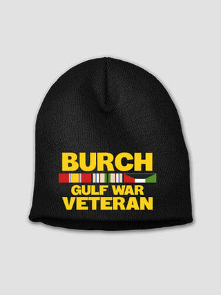 Gulf War Veteran : Embroidered Beanies