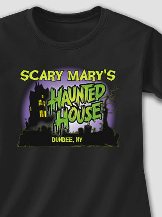 Haunted House : Printed T-Shirts