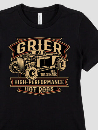 High-Performance Hot Rods : Premium Ladies T-Shirts