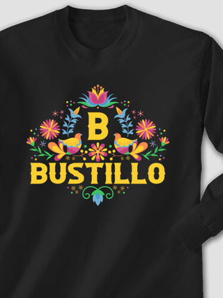 Hispanic Monogram : Printed Long Sleeves