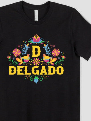 Hispanic Monogram : Premium Printed T-Shirts
