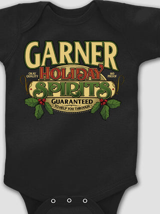 Holiday Spirits : Printed Baby Bodysuits
