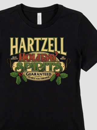Holiday Spirits : Premium Ladies T-Shirts