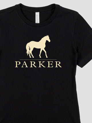 Horse : Premium Ladies T-Shirts