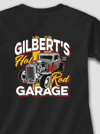 Hot Rod Garage BP : Adult Ladies Fitted T-Shirt