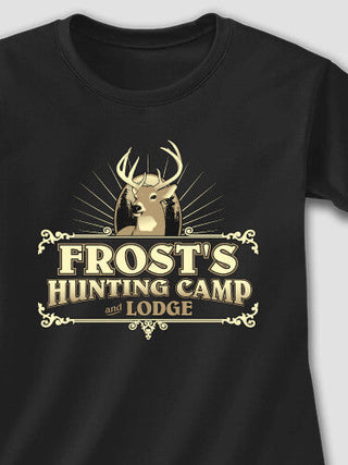Hunting Camp : Adult Ladies Fitted T-Shirt