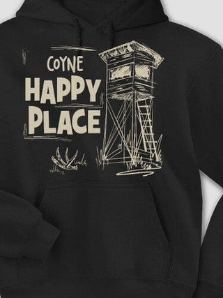 Hunting Happy Place : Printed Hoodies
