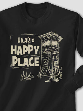 Hunting Happy Place : Printed Long Sleeves