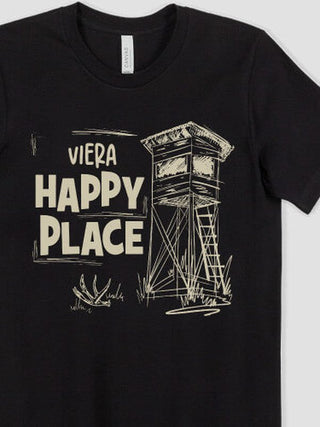 Hunting Happy Place : Premium Printed T-Shirts