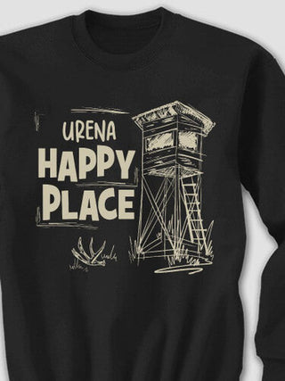 Hunting Happy Place : Printed Sweatshirts