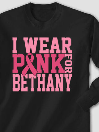 I Wear Pink : Printed Long Sleeves