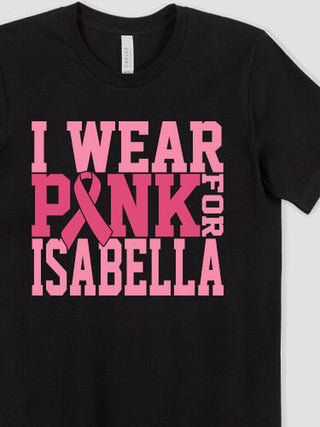 I Wear Pink : Premium Printed T-Shirts