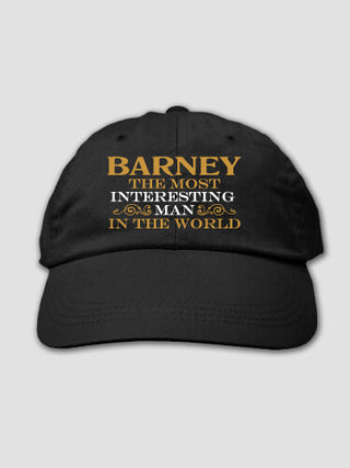 Interesting Man : Embroidered Baseball Hats