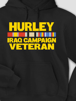 Iraq Campaign Veteran : Printed Hoodies