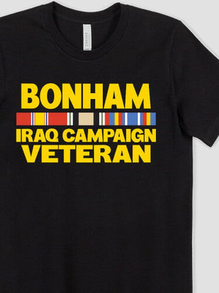 Iraq Campaign Veteran : Premium Printed T-Shirts