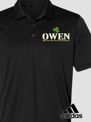 Irish Blessing : Embroidered Adidas&reg; Polo Shirts