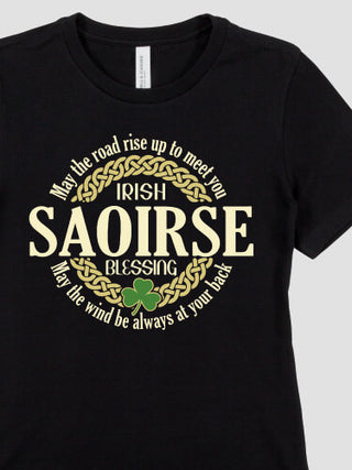 Irish Blessing : Premium Ladies T-Shirts