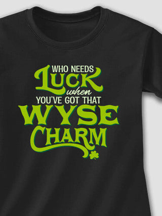 Irish Charm : Adult Ladies Fitted T-Shirt