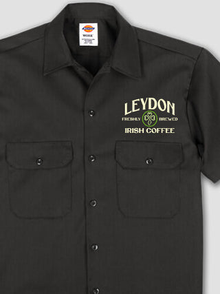 Irish Coffee : Embroidered Work Shirts