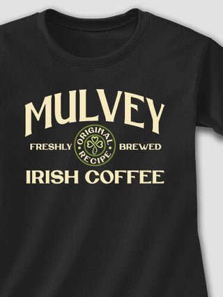 Irish Coffee : Adult Ladies Fitted T-Shirt