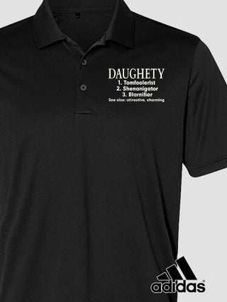 Irish Definition : Embroidered Adidas&reg; Polo Shirts