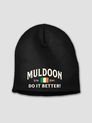 Irish Do It Better : Embroidered Beanies