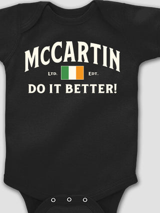 Irish Do It Better : Printed Baby Bodysuits