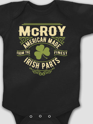 Irish Parts : Printed Baby Bodysuits