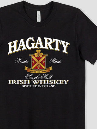Irish Whiskey : Premium Printed T-Shirts