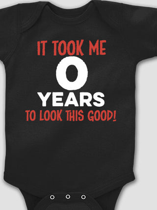 It Took Years : Printed Baby Bodysuits