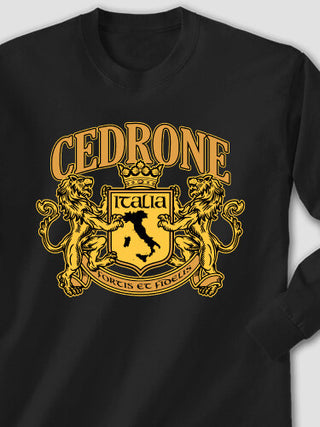 Italian Crest : Printed Long Sleeves