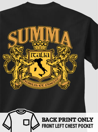 Italian Crest : Printed Pocket T-Shirts