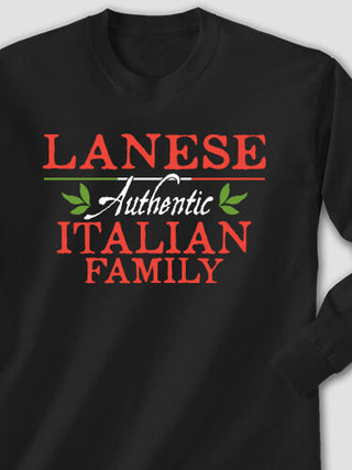 Italian Family : Printed Long Sleeves