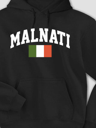 Italian Flag Varsity : Printed Hoodies