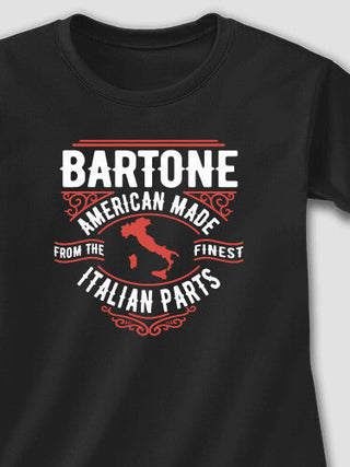 Italian Parts : Adult Ladies Fitted T-Shirt