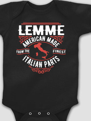 Italian Parts : Printed Baby Bodysuits