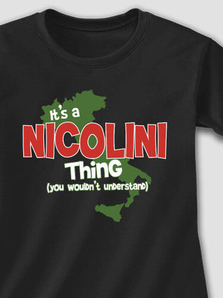Italian Thing : Adult Ladies Fitted T-Shirt