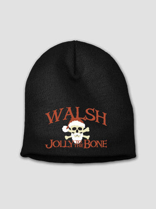 Jolly To The Bone : Embroidered Beanies