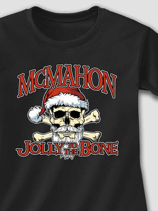 Jolly To The Bone : Adult Ladies Fitted T-Shirt