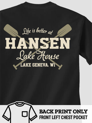 Lake House : Printed Pocket T-Shirts