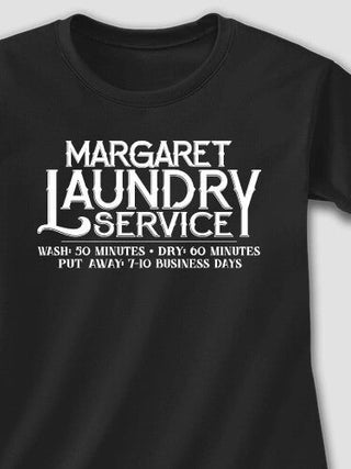 Laundry Service : Adult Ladies Fitted T-Shirt