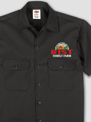 Life Is Better Farm : Embroidered Work Shirts