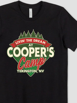 Livin' The Dream Camp : Premium Printed T-Shirts