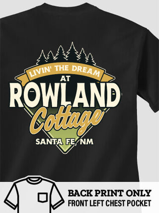 Livin' The Dream Cottage : Printed Pocket T-Shirts