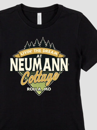 Livin' The Dream Cottage : Premium Ladies T-Shirts