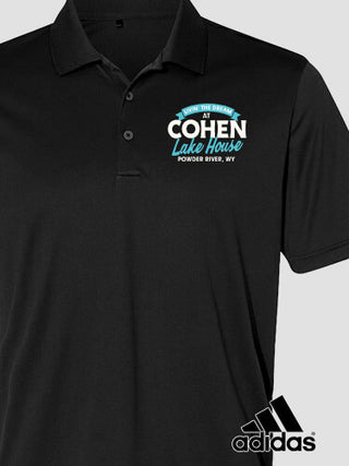 Livin' The Dream Lake House : Embroidered Adidas&reg; Polo Shirts
